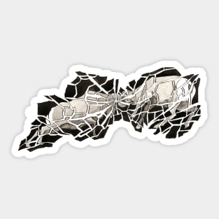 Bighorn Sheep Shattered Attack Sticker